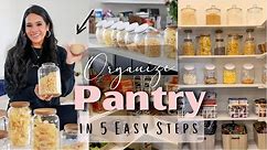 How To Organize Your Pantry In 5 Easy Steps MissLizHeart