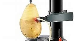 Electric Potato Peeler [2 Replacement Blades] - Rotating Apple Peeler Potato Peeling Multifunction Stainless Steel Fruit Vegetable Electric Peeler Machine - Kitchen Peeling Tool