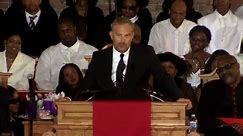 Whitney Houston Funeral Kevin Costner Our bond was church
