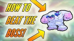 Prodigy - How to Beat GRUMPY YETI (Crystal Caverns Boss Fight)