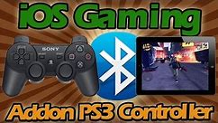 HOW TO CONNECT PS3 CONTROLLER TO iPAD AND PLAY ANY iOS GAME USING BluTrol (GTA III Gameplay)!!