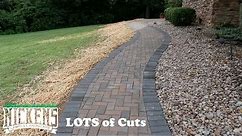 Installing a Paver Walk Way With Curves