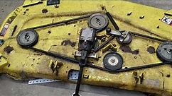 John Deere 62C Mower Deck Maintenance