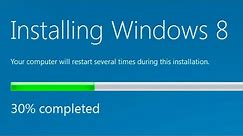 Windows 8 Beta Install Timelapse!