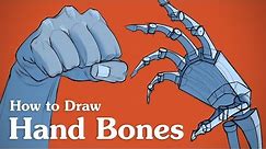 How to Draw Hand Bones - Drawing Anatomy for Artists