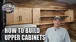 How To Build Upper Cabinets / DIY Wall Cabinets