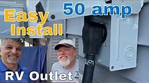 How to Install a 50 Amp RV Outlet at Home - DIY Guide