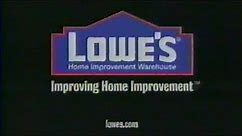 2001 Lowes "Top Choice Lumber" TV Commercial ... Improving Home Improvement