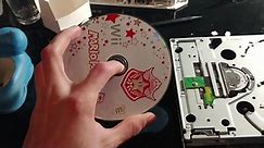 Wii disc drive does not spin discs after opening to replace laser lens
