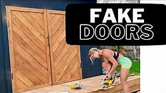 Installing Shed Doors
