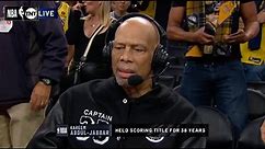 Kareem Reacts to LeBron James Breaking NBA Scoring Record | FULL INTERVIEW