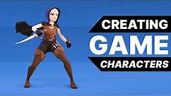 Creating a Game Character - The Rogue - Blender 3