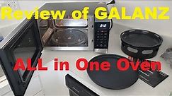 Full Review of Galanz 0.9 Cu. Ft Air Fry Microwave Stainless Steel combo oven