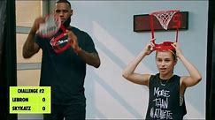 Playing Basketball With LeBron James - Nike Commercial