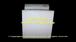 Maytag Washing Machine Not Agitating The Clothes - See What Parts To Check & Replace T Fix It