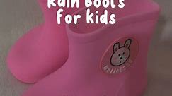 Rain boots for kids—waterproof and non-slip baby🛍️ link in the comments ✨ #littlegraceph #rainboots #boots #shopeefinds #kidshoes #fyp | Little Grace