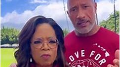 Oprah and Dwayne Johnson team up to raise money for Hawaii