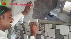 Excellent work in bathroom wall and floor tile installation | how to tile aa bathroom | toilet tile