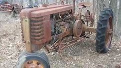 Old Farm Tractors in Junk Yards