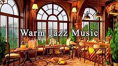 Jazz Relaxing Music at Cozy Coffee Shop Ambience ☕ Smooth Jazz Instrumental Music to Studying, Relax
