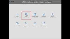 USB Driver Installation Windows 10