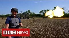 Ukraine’s artillery attacks Russian forces in south - BBC News