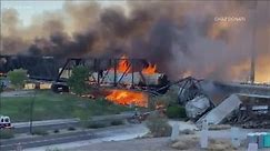 Union Pacific apologizes to Tempe community after train derails, catches fire at Tempe Town Lake