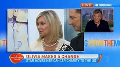 Olivia Newton-John shifts charity to US