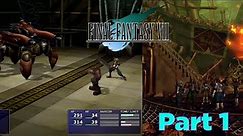 Final Fantasy 7 - 7th Heaven Mod Full Playthrough 60fps - Part 1