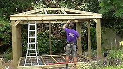 Gazebo and Decking Build in Brighton Garden