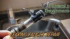 How to Repair a Leaking Moen Kitchen Faucet
