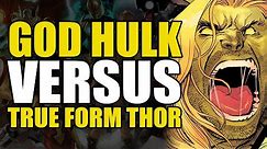 God Hulk vs True Form Thor: Banner of War Conclusion | Comics Explained