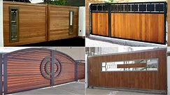Modern Gates Design Ideas 2024 | Wooden Gate Designs | Main Gate Design | Wood Gate Fence Ideas