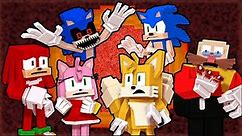 Sonic saves everyone from Sonic.EXE with voice - Minecraft Animation - Animated