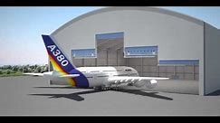 Megadoor - Aircraft Hangar Door (opening sequence)