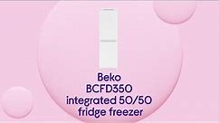 Beko Pro BCFD350 Integrated 50/50 Fridge Freezer - Product Overview