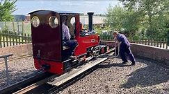Evesham Vale Light Railway (EVLR) Miniature Steam Engines Family Train Ride 15" Narrow Gauge Railway