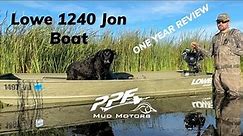 Lowe 1240 Jon Boat Review + PPF Wood Duck HD 1080p