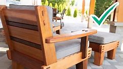 How To Build Your Own Deck Furniture!
