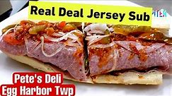 A Real Deal Jersey Sub shop down the shore. Pete's Subs and Deli in Egg Harbor Township, NJ