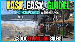 *EASY* SPECIAL CARGO WAREHOUSE GUIDE APRIL 2024! (How To Make Millions Solo In GTA 5 Online)