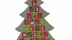 Felt Christmas Tree Countdown Advent Calendar Set, Diy Countdown Xmas - Walmart.ca