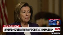 Exclusive: Pelosi recounts moment she learned that her husband was attacked