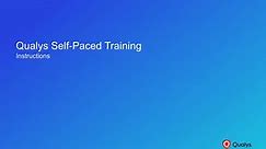 Qualys Free Self-Paced Training
