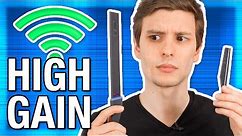 What Are "High Gain" Router Antennas? Can They Increase WiFi Range?