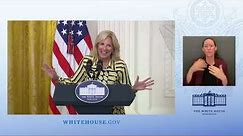 First Lady Jill Biden Hosts the Back to School Safely: Cybersecurity for K-12 Schools
