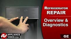 GE GFE28GSKISS Refrigerator - Overview and Diagnostic Mode