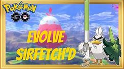 How to Evolve Galar Farfetch'd into Sirfetch'd in Pokémon Go