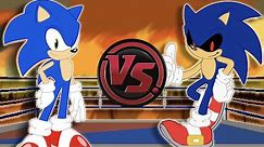 SONIC vs SONIC.EXE: FINAL ROUND! (Sonic the Hedgehog Music Video) | CARTOON RAP ATTACK