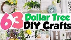 63 AMAZING Dollar Tree DIY Crafts For Home Decor